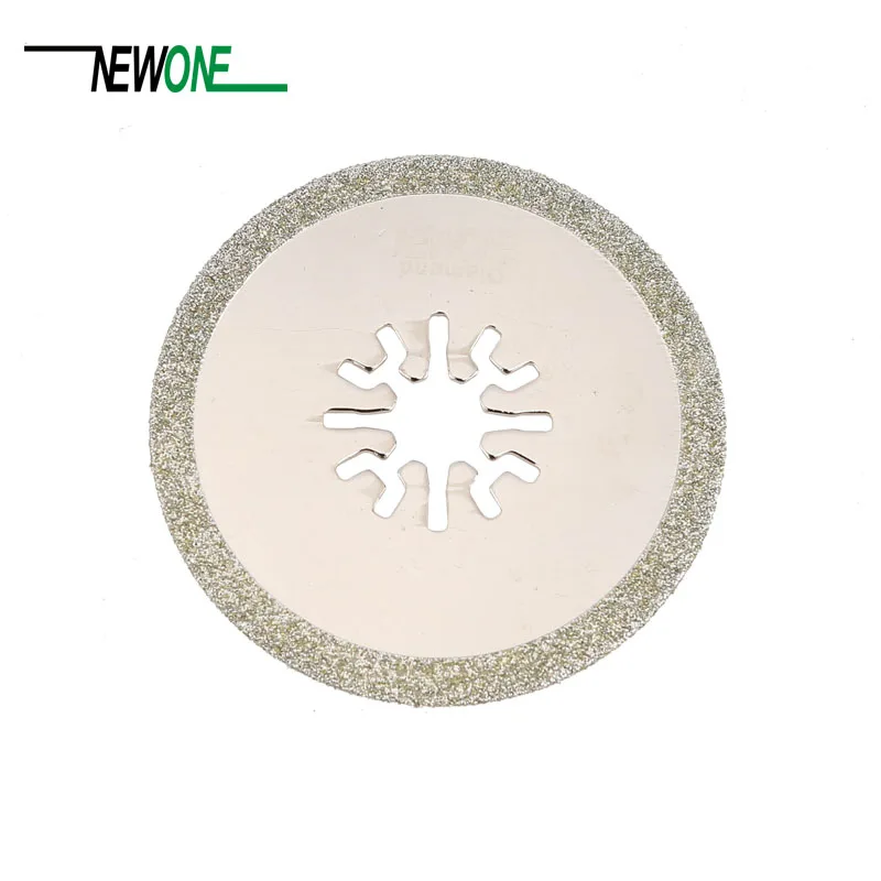 NEWONE 63mm Diamond circle oscillating multitool saw blade fit for most brands of renovator power tools as Fein, Bosch NEWONE 63mm Diamond circle oscillating multitool saw blade fit for most brands of renovator power tools as Fein, Bosch