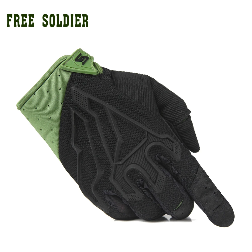 FREE SOLDIER，Тактические спортивные перчатки с закрытыми пальцами “Рыцарь” легкий дизайн защитные перчатки для велоспорта в стиле милитари Локальная