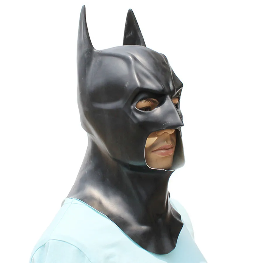 

Batman Bruce Wayne masks Superhero Masque Cosplay Helmet Prop Movie Latex masks