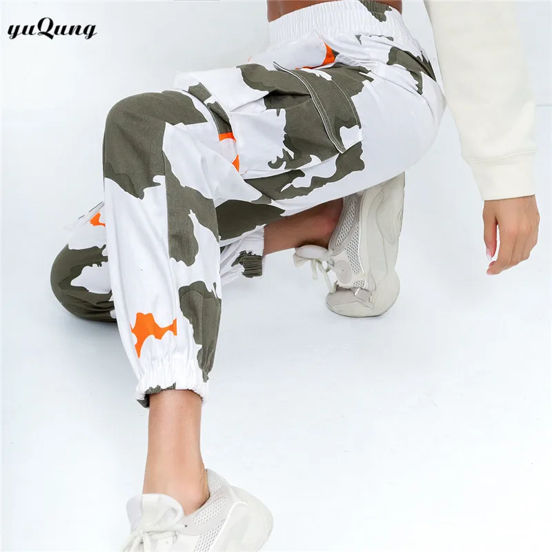 Yuqung женские брюки карго в стиле милитари clothingtactical Штаны карман и детей постарше
