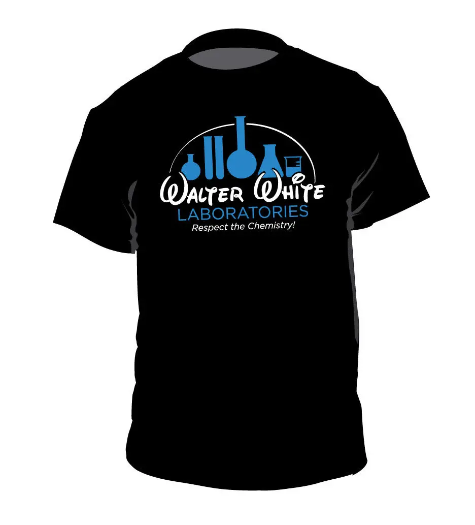 

Walter White Laboratories Shirt Breaking Bad Walt Chemistry Funny T-shirt