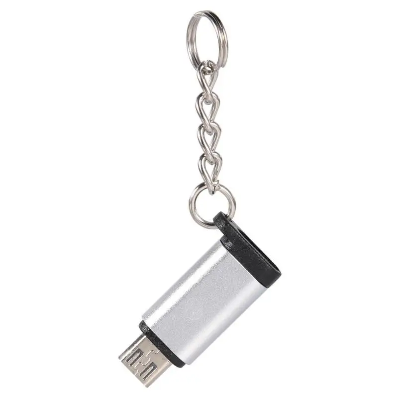 Алюминиевый сплав USB 3,1 Тип с разъемами типа C и Micro USB кабель для передачи данных и зарядки устройств переходник, конвертер Поддержка Быстрая зарядка/передача данных