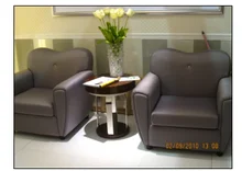 Cuero de vaca genuino silla / cuero real / ocio / silla de sala de estar muebles para el hogar