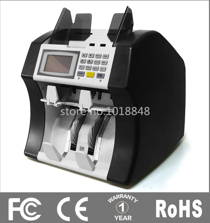110V 220V Mixed Note counter,A half Sorter Multi currency Money Counter