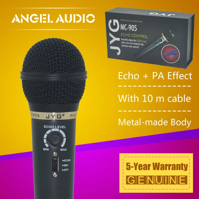 microphone with echo effect