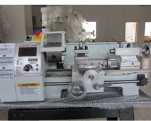 1pcs mini lathe Varible speed reaout lathe Micro lathe, metalworking machine LV180X300