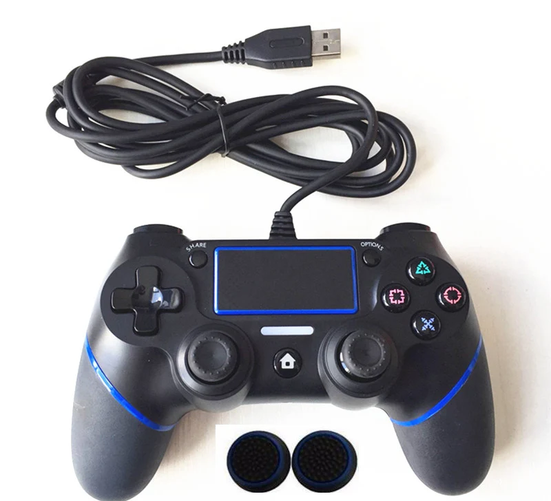 Геймпад проводной для Playstation 4 Dualshock 1 5 м несколько вибраций|gamepads for ps4|gamepad consolegamepad