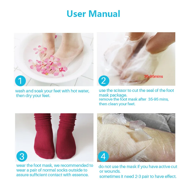 EFERO 3Pair=6Pcs Olive Extract Exfoliating Foot Mask for Legs Pedicure Socks Peeling Cuticle Dead Skin Baby Foot Mask for Legs EFERO 3Pair=6Pcs Olive Extract Exfoliating Foot Mask for Legs Pedicure Socks Peeling Cuticle Dead Skin Baby Foot Mask for Legs