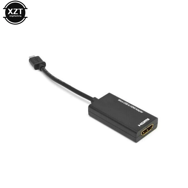 Высокое качество микро USB для кабеля HDMI HDTV адаптер 1080 P мужского и женского пола для samsung для SONY для LG G2 G3 для Nokia