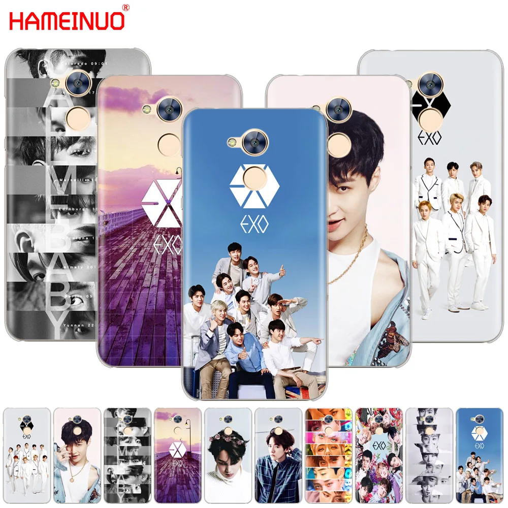 

HAMEINUO Kpop exo Lucky one Cover phone Case for Huawei Honor 10 V10 4A 5A 6A 7A 6C 6X 7X 8 9 LITE