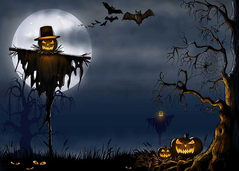 Spooky zoom background - acazine