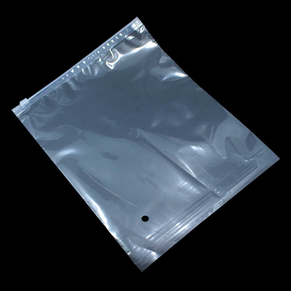 

DHL Clear Zipper Self Seal Plastic Package Bag Reusable Matte Ziplock Clothes Travel Organizer Storage Bag With Vent For Grocery