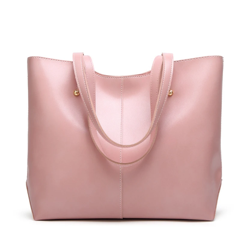 Nevenka Leather Handbag Women Casual Totes Female Shopper Ladies Shopping Bags Large Capacity Bags Vintage Bag for Women 201810