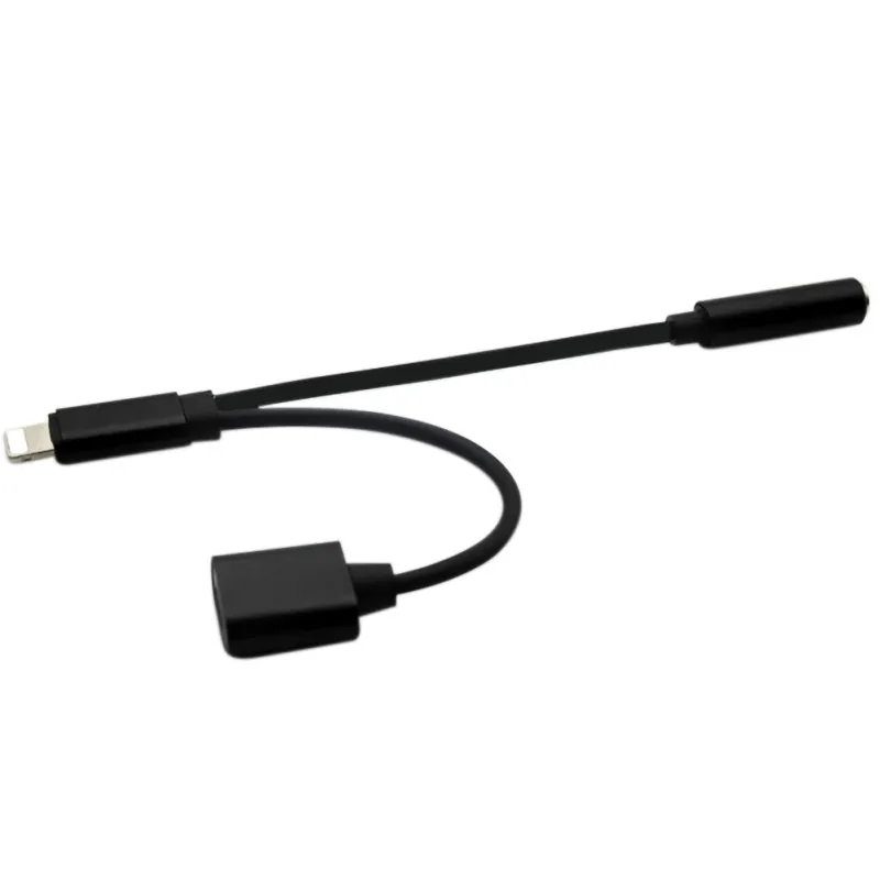 

USB Type-C To 3.5mm For iphone 7 Audio and Charger Adapter 3.5 Aux Jack Earphones Splitter Cable Headphone Converter