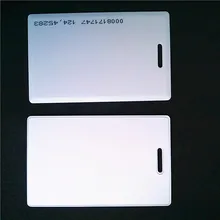 125 кГц EM4100 TK4100 раскладушка карты Толстые RFID карты контроля доступа ID карты только для чтения карты