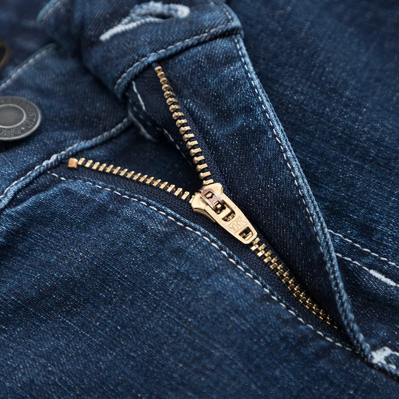 Blog SEMIR Skinny Jeans Soft Cotton for Men Slim Jeans with Destructed Detail Elastic Pencil Pants Fashion Jeans Trousers