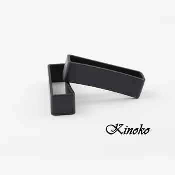 

1000pcs/pack 2"Plastic Black Keeper Belt Loop Square Loop Buckles Belt Harness Straps Webbing Size 50.8mm Free Shipping