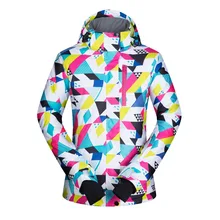 Женская лыжная куртка, бренд, новинка, высокое качество, ветронепроницаемая, водонепроницаемая, теплая, зимняя куртка для женщин, для катания на лыжах, сноуборде, куртка для женщин