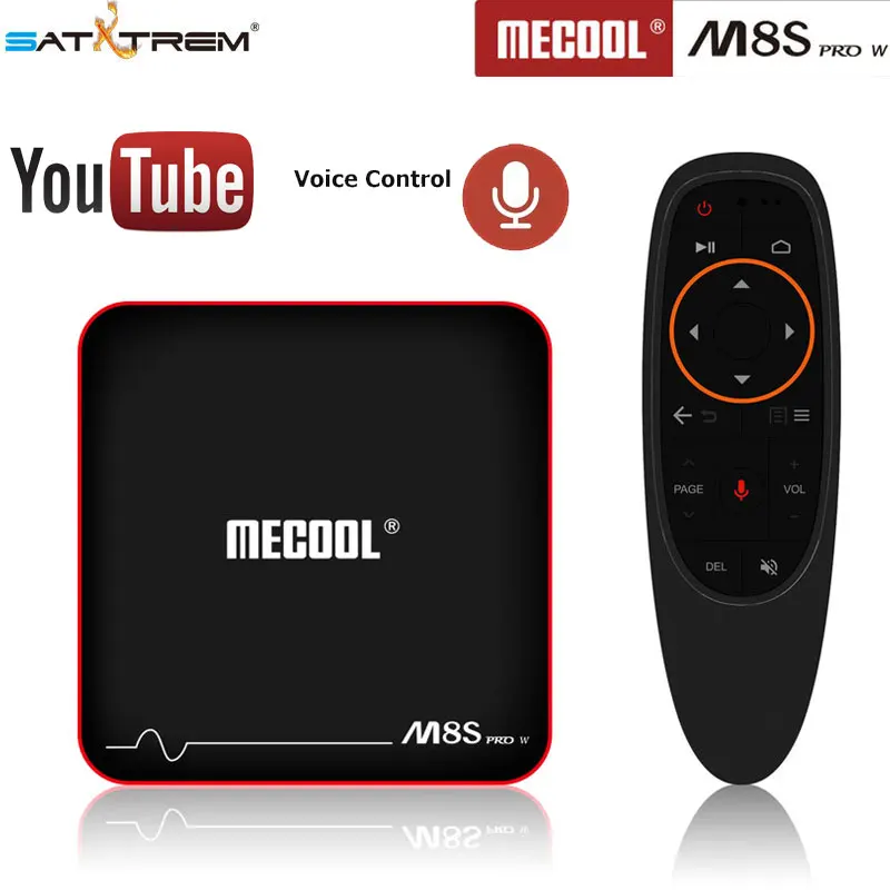 

MECOOL M8S PRO W Amologic S905W Quad Core android 7.1 voice IR remote 2GB DDR3 16GB Rom 4Kfps 1080P 2.4g wifi Smart Media player