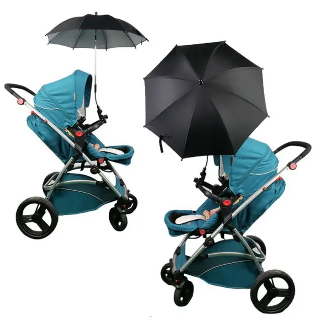 Infant Baby Stroller Accessories Sun Rain Umbrella Portable Pram