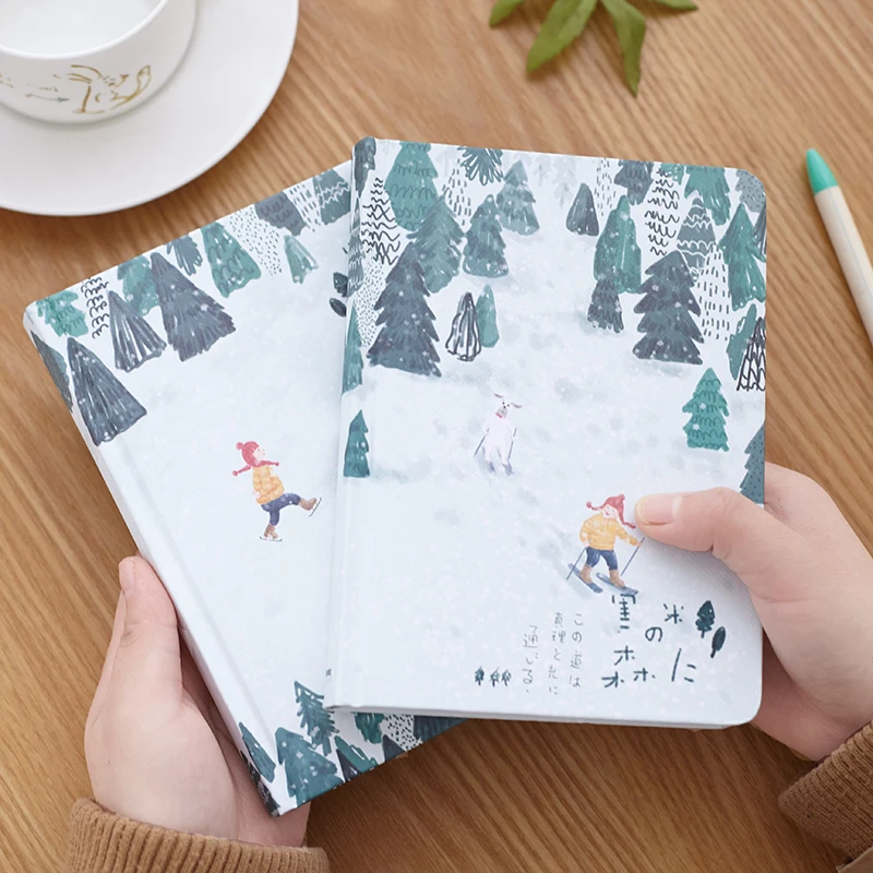 

MIRUI color page note book illustration hardcover book Korea creative cute diary student simple A5 notebook