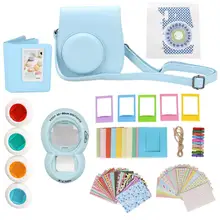 9 в 1 Мгновенный фильм Комплект камера набор альбомов Камера сумка для Fujifilm Instax Mini 8 Аксессуары декор Стикеры