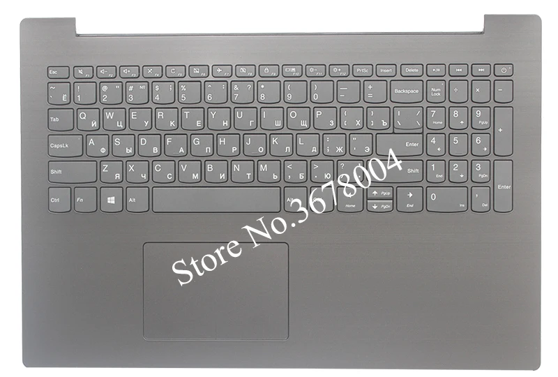 Новая русская клавиатура для lenovo IdeaPad 320-15 320-15IAP 320-15AST 320-15IKB RU клавиатура с подставкой для рук