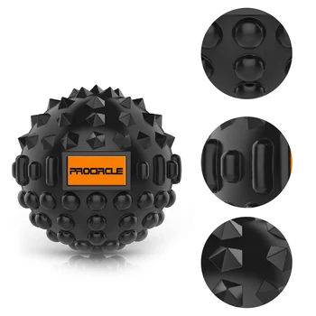 

Yoga Fitness Balls Massage Ball Deep Tissue Self-myofascial Release Dia-8CM Bump Fascia Ball Stick Point Foot Muscle Relaxation