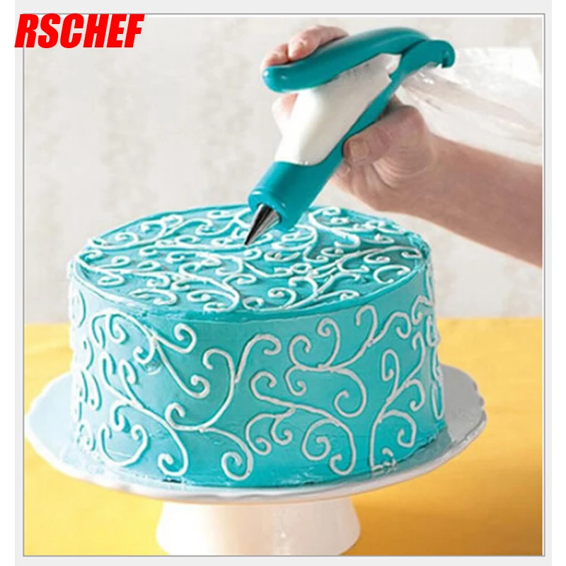 Cake Biaohua Suit Decorating Gun With A Pastry Bag Decorating Mouth