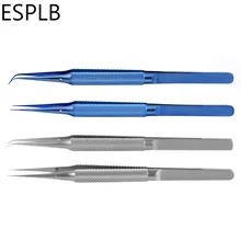 Präzision Titan Legierung/Edelstahl Fly Linie 0,15mm Fingerprint Pinzette Elektronische Komponenten Gerade/Gebogene Spitze Pinzette