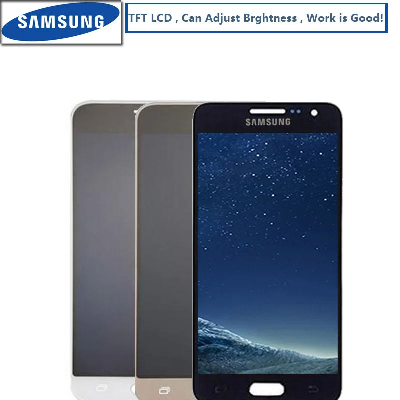 

Can Adjust Brightness LCD For Samsung Galaxy J3 2016 J320 J320F J320H LCD Display Touch Screen Digitizer Assembly