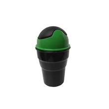 Автомобильный мусорный бак для мусора, автомобильный мусорный ящик для хранения офисных и домашних отходов(зеленый) A30