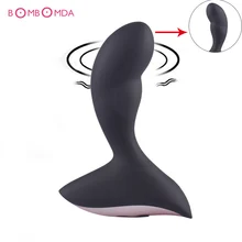 Silicone 10 Frequency Vibrating Anal Plugs Waterproof G Spot Prostate Massager Anal Dildo Butt Plugs Sex Toys For Women Men Gay
