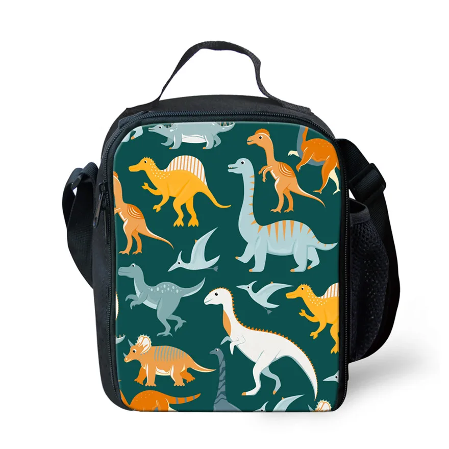 THIKIN детские школьные ранцы для мальчиков 3 шт./компл. школьная сумка с принтом Динозавр Детский рюкзак для начальной школы школьная сумка для студентов сумки для книг - Цвет: YQ3967G