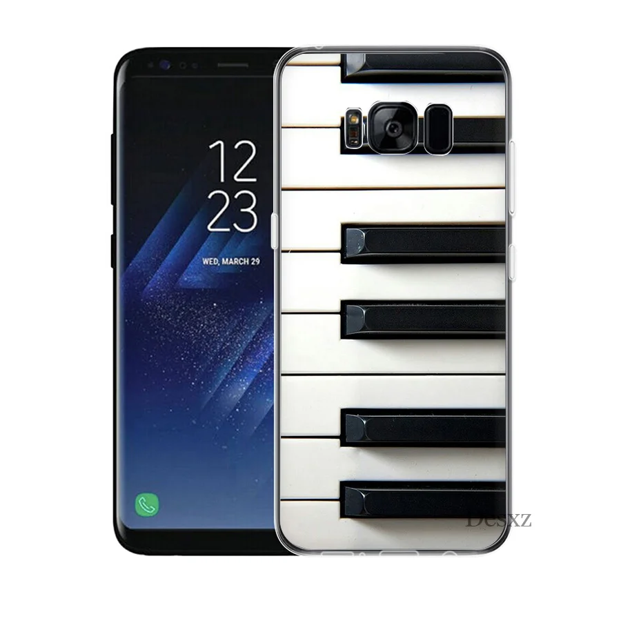 Чехол из ТПУ для Samsung A7 A9 A10 A20 A30 A40 A50 A60 A70 A5 A6 A8 Plus J3 J5 J6 J7 Piano Keys Music lover gift
