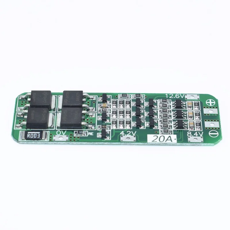 3 S 20A литий-ионная литиевая батарея 18650 зарядное устройство PCB BMS Защитная плата
