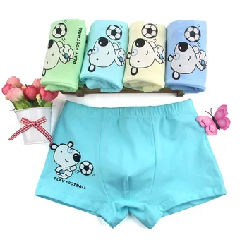 

5pcs / lot boys panties cotton baby underwear boxer children underpants briefs for boys child's underwear 1-10Y
