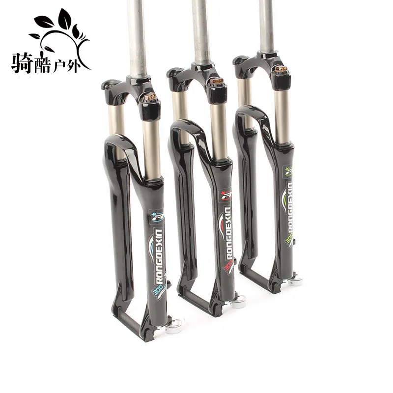 1pc Mountain bike suspension fork 26 inch Folding Bike oil spring