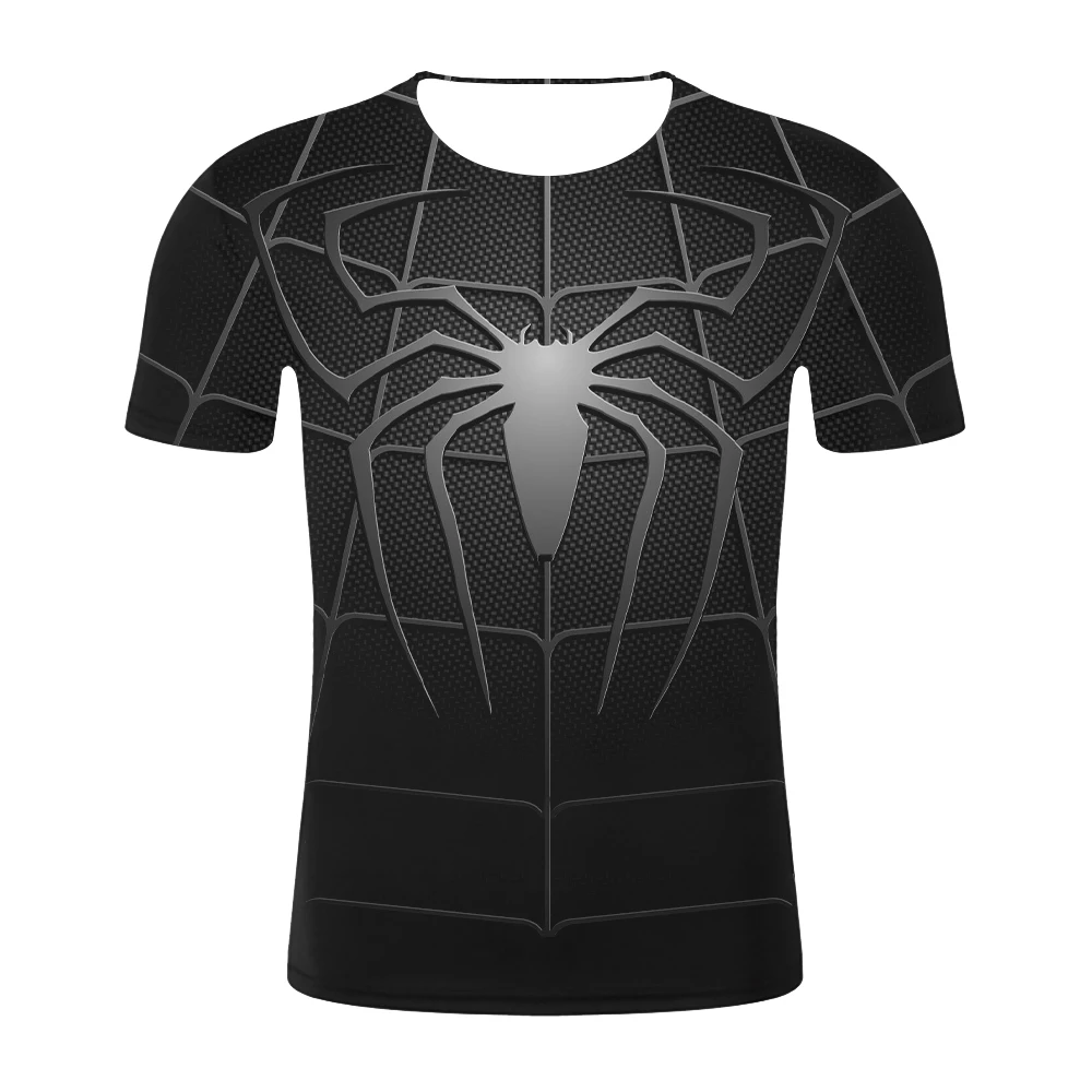 

Avengers 4 Avengers Infinity War Iron Spiderman T shirt Cosplay Costumes Superhero Spiderman Tee Shirts Men Tops