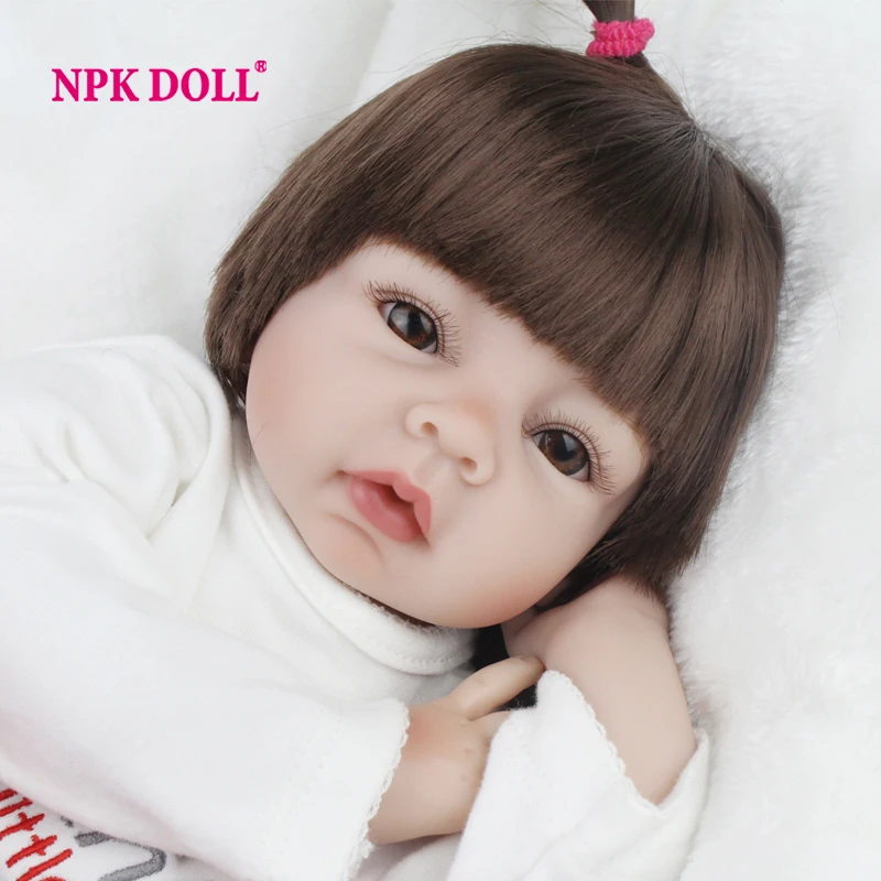 NPKDOLL Reborn в куклы 22 дюймов мягкой ткани для удаления остатков крема тела Детские