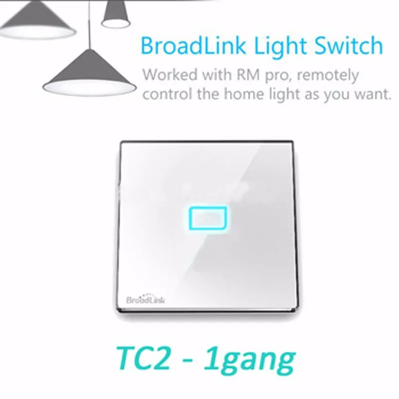 Broadlink RM2 RM Pro умный дом TC2 1 2 3 WiFi светильник настенный выключатель умный пульт дистанционного управления ИК RF Электрический переключатель через IOS Android EU