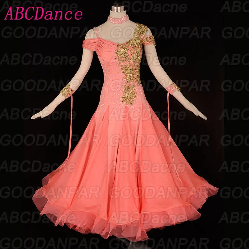 

Ballroom dance competition dresses Sexy backless standard ballroom dress women waltz dance dress