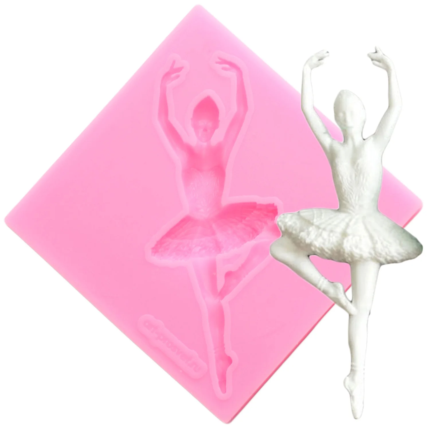 

Ballet Dancer Silicone Mold Sugarcraft Fondant Molds Cake Decorating Tools Chocolate Candy Gumpaste Moulds