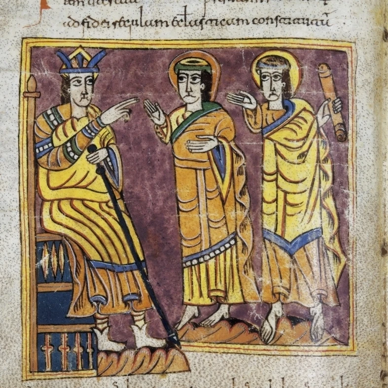 Vigilian Or Albelda Codex Poster Print (24 x 18)