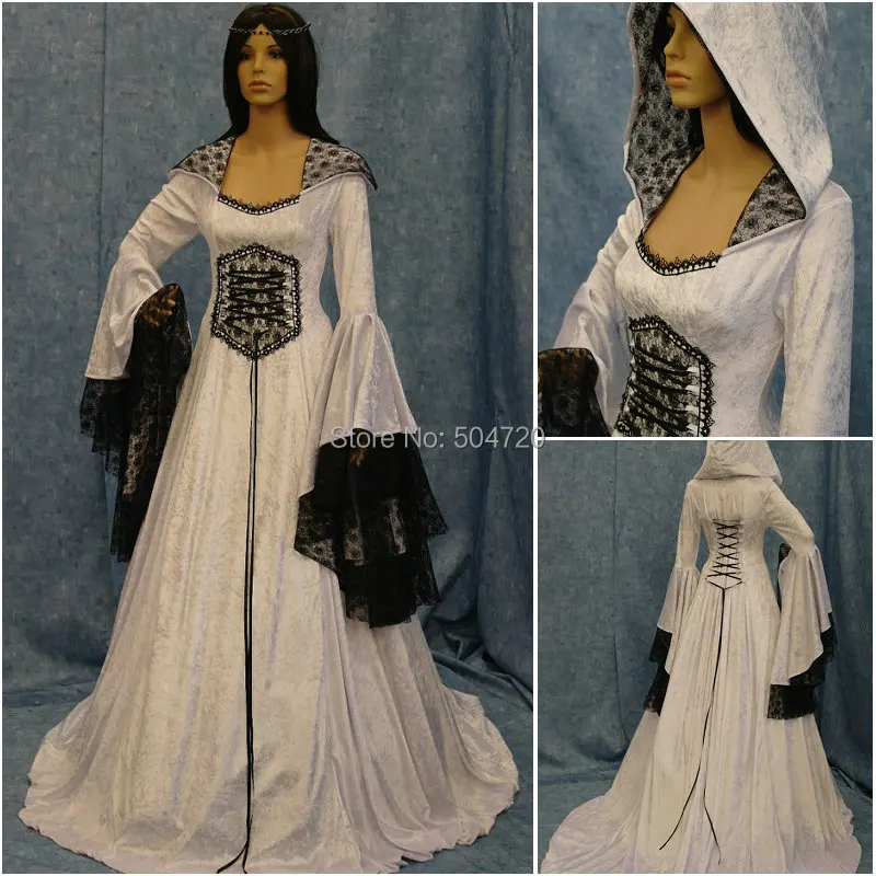 Custom Mader 442 Made 1860s Civil War Gothic Wedding Custom Mader 442 Made 1860s Civil War Gothic Wedding Dress Victorian Dresses Renaissance Vintage Costumes On Aliexpress Alibaba