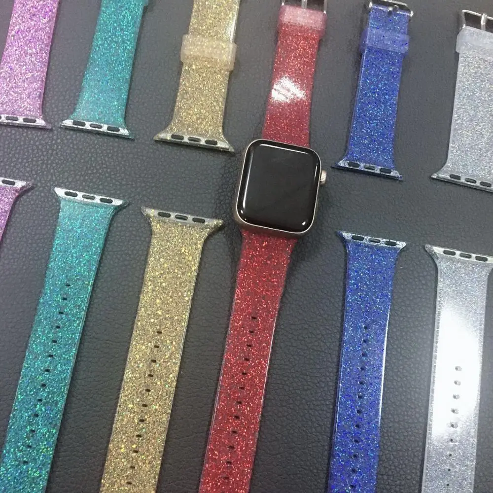Спортивный мягкий силиконовый ремешок для Apple Watch Series 5 4 3 2 1 44 мм 40 42 38 iWatch 3|Ремешки