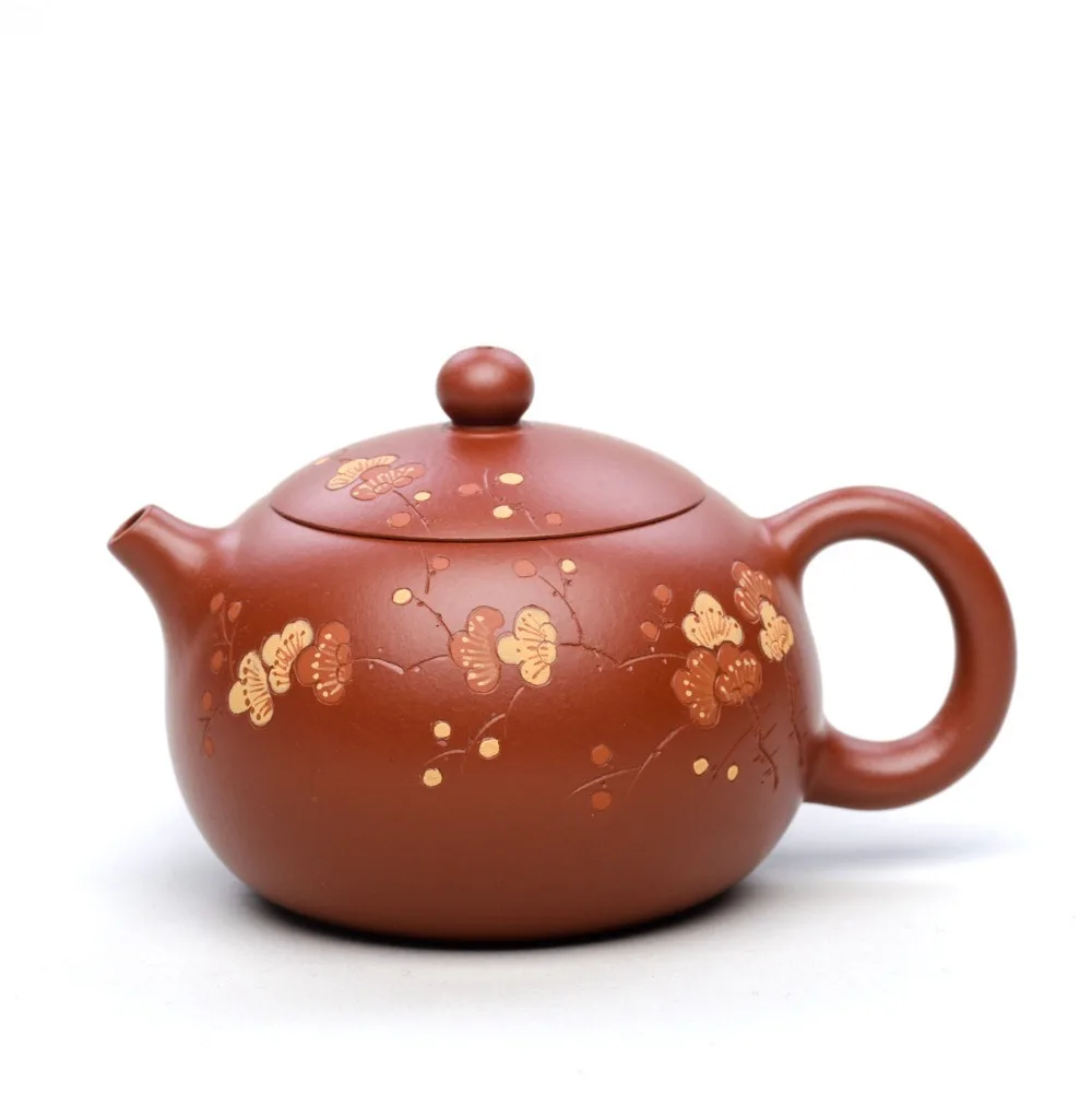 

210ml Genuine Zisha Teapot Yixing Origin Mine Famous Dahongpao All Handmade Xi Shi Teapot Kung Fu Tea Kettle Tea Table Gift Set