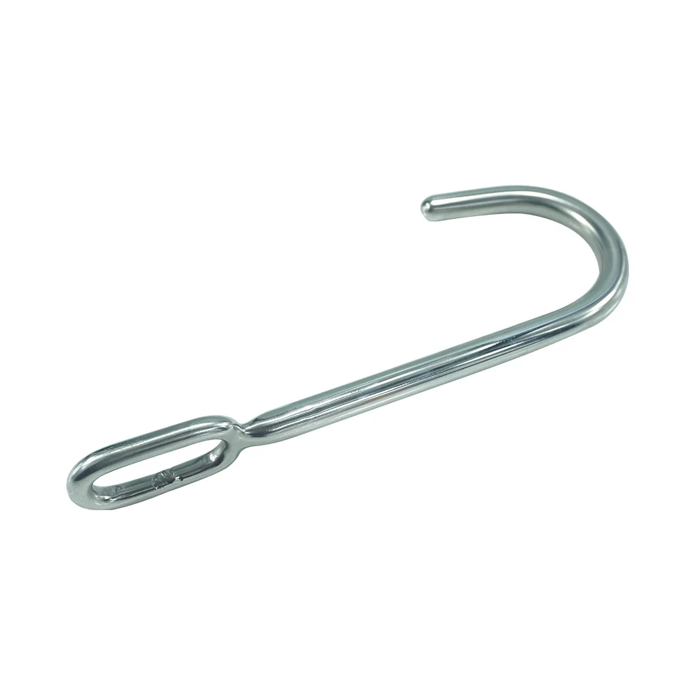 280g235mm Length Metal Anal Hooks Stainless Steel Butt Plug With Pull Ring Sex Toys Adult 