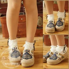 Платье принцессы; Милые гетры Лолита мягкие японские игрушки женские племени кружевные носки Носки DW243