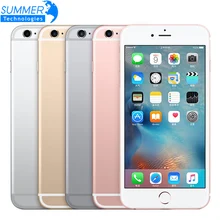 Разблокированный iPhone 6s/6s плюс смартфон IOS двухъядерный 12.0MP Камера 2GM Оперативная память 16 Гб/64/128 ГБ Встроенная память 4 аппарат не привязан к оператору сотовой связи для б/у мобильных телефонов